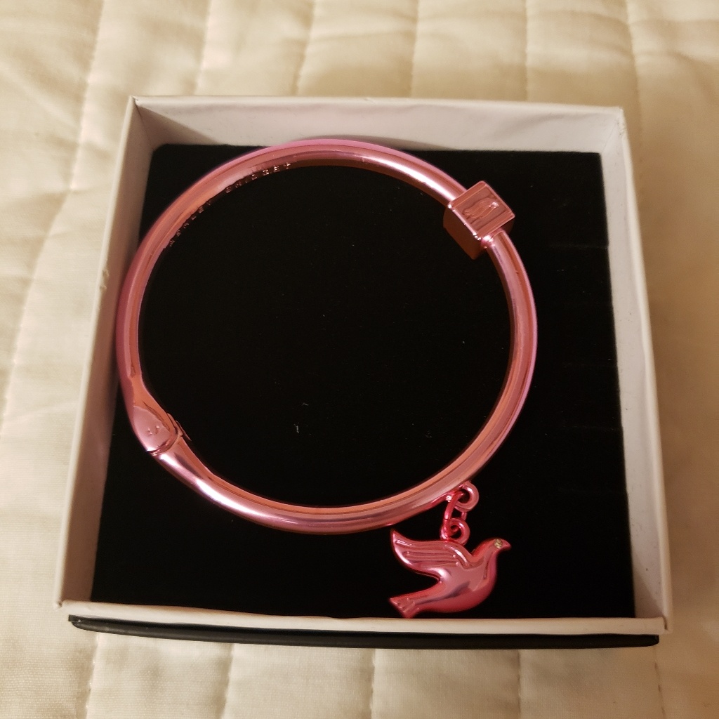 Ashley Bridget Pink Dove Bracelet New